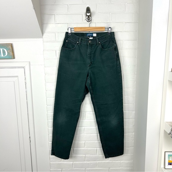 Vintage Denim - Vintage Liz Claiborne Lizwear Green Classic Fit Jeans Size 10